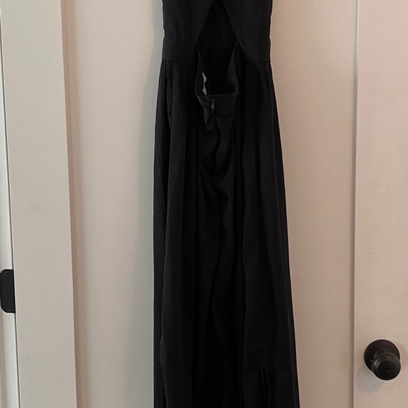 Strappy Open Back Maxi Dress - Black - XS - Picture 2 of 6